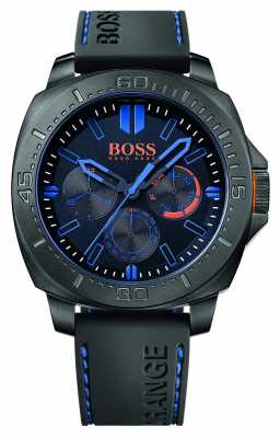 Hugo Boss Orange Mens Sao Paulo Black Rubber Strap Black Dial 1513242 Hugo Boss Orange Mens Sao Paulo Black Rubber Strap Black Dial 1513242