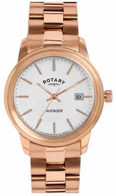 Rotary Ladies Rose Gold Avenger LB02739/06 Rotary Ladies Rose Gold Avenger LB02739/06