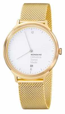 Mondaine Helvetica No1 Light Holiday Edition 38mm MH1.L2211.SM Mondaine Helvetica No1 Light Holiday Edition 38mm MH1.L2211.SM