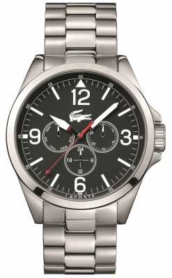 Lacoste Mens Montreal Stainless Steel Chrono 2010808 Lacoste Mens Montreal Stainless Steel Chrono 2010808