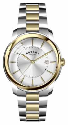 Rotary Mens Two Tone Stainless Steel Bracelet GB02771/06 Rotary Mens Two Tone Stainless Steel Bracelet GB02771/06