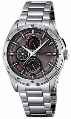 Festina Mens Stainless Steel Multifunction Dial F16876/3 Festina Mens Stainless Steel Multifunction Dial F16876/3