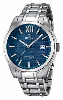 Festina Mens Automatic Stainless Steel F16884/3 Festina Mens Automatic Stainless Steel F16884/3