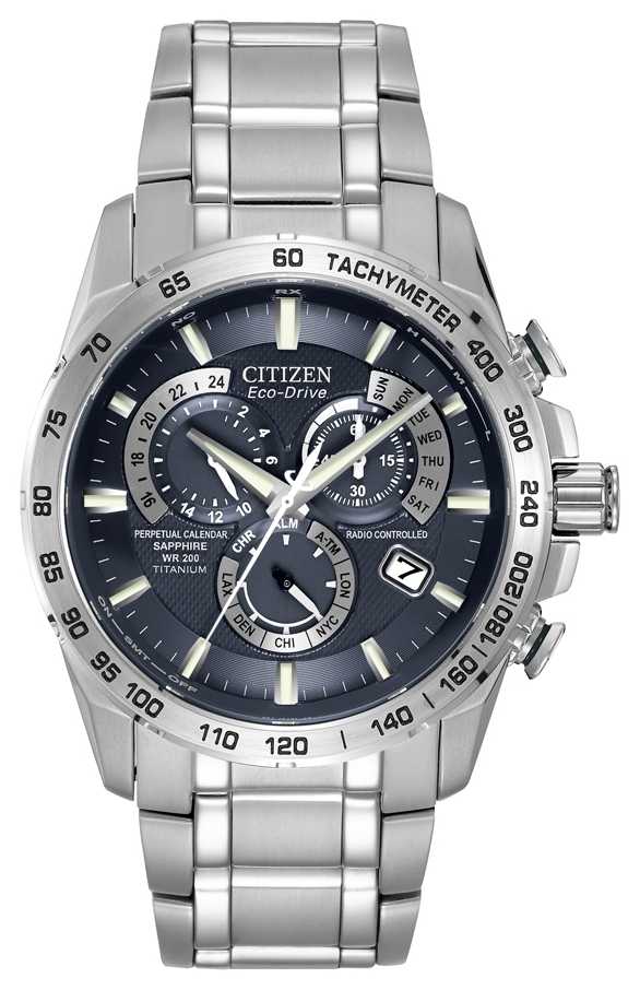 citizen radio controlled titanium