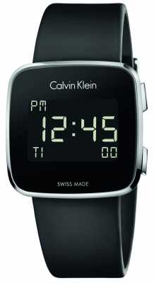 Calvin Klein Unisex Future Digital Black Rubber Strap K5C21TD1 Calvin Klein Unisex Future Digital Black Rubber Strap K5C21TD1