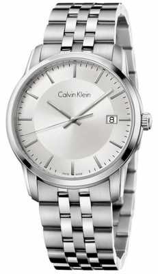 Calvin Klein Mens Infinite Stainless Steel Silver Dial K5S31146 Calvin Klein Mens Infinite Stainless Steel Silver Dial K5S31146