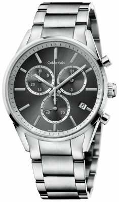 Calvin Klein Mens Formality Stainless Steel Chrono K4M27143 Calvin Klein Mens Formality Stainless Steel Chrono K4M27143