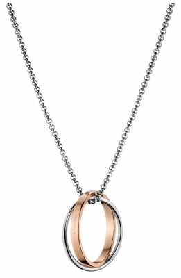 Calvin Klein Coil Stainless Steel Rose Gold Pvd Necklace KJ63BP010100 Calvin Klein Coil Stainless Steel Rose Gold Pvd Necklace KJ63BP010100