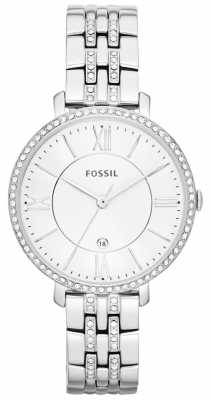 Fossil Womens Jacqueline Stainless Steel Stone Set ES3545 Fossil Womens Jacqueline Stainless Steel Stone Set ES3545