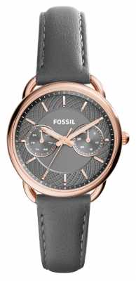 Fossil Womens Tailor Grey Leather Strap Grey Dial ES3913 Fossil Womens Tailor Grey Leather Strap Grey Dial ES3913