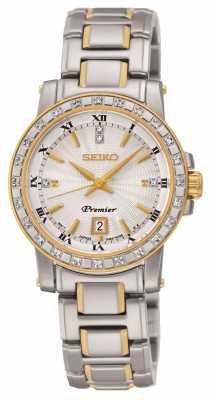 Seiko Womens Premier Two Tone 28 Diamonds SXDG58P1 Seiko Womens Premier Two Tone 28 Diamonds SXDG58P1