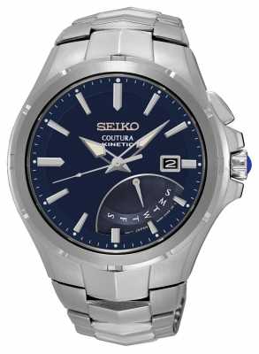 Seiko Mens Coutura Kinetic Stainless Steel SRN067P1 Seiko Mens Coutura Kinetic Stainless Steel SRN067P1