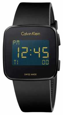 Calvin Klein Unisex Future Digital Black Rubber Strap K5C214D1 Calvin Klein Unisex Future Digital Black Rubber Strap K5C214D1