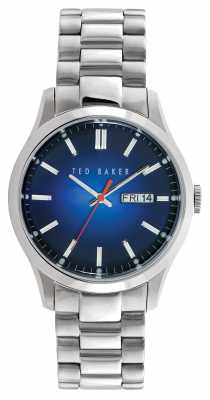 Ted Baker Mens Stainless Steel Blue Dial TE10023467 Ted Baker Mens Stainless Steel Blue Dial TE10023467