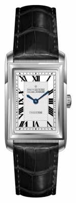 Dreyfuss Womens Black Leather Strap White Dial DLS00140/06 Dreyfuss Womens Black Leather Strap White Dial DLS00140/06