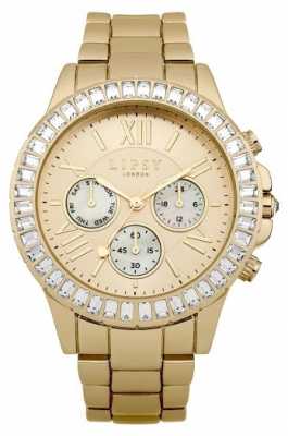 Lipsy Womens Gold PVD Plated White Dial LP380 Lipsy Womens Gold PVD Plated White Dial LP380