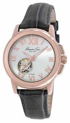 Kenneth Cole Womens Automatic Black Leather Strap KC10020860 Kenneth Cole Womens Automatic Black Leather Strap KC10020860