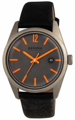 Kahuna Mens Black Strap Black Dial KUS-0122G Kahuna Mens Black Strap Black Dial KUS-0122G