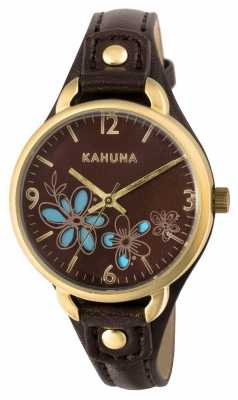 Kahuna Womens Brown Strap Brown Dial KLS-0308L Kahuna Womens Brown Strap Brown Dial KLS-0308L