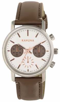 Kahuna Womens Brown Strap White Dial KLS-0318L Kahuna Womens Brown Strap White Dial KLS-0318L