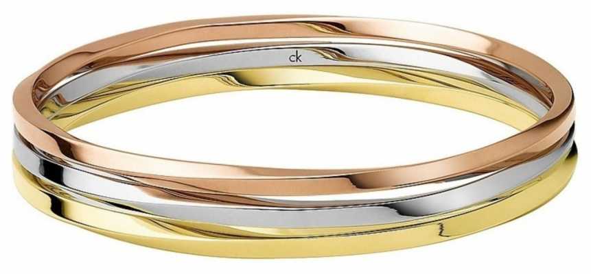 Calvin Klein Exclusive Three Tone Bangle KJ0KDD30010S Calvin Klein Exclusive Three Tone Bangle KJ0KDD30010S