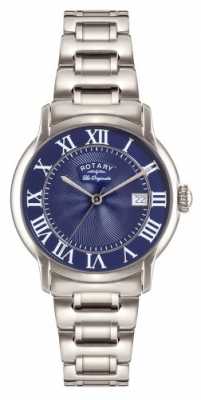 Rotary Mens Les Originales Carviano Stainless Steel GB90140/05 Rotary Mens Les Originales Carviano Stainless Steel GB90140/05