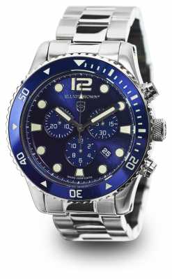 Elliot Brown Mens Bloxworth Stainless Steel Blue Dial 929-003-B01 Elliot Brown Mens Bloxworth Stainless Steel Blue Dial 929-003-B01