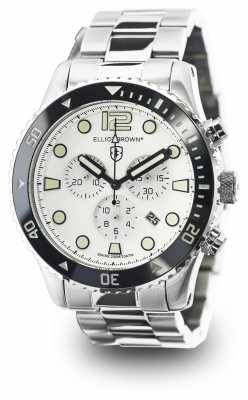 Elliot Brown Mens Bloxworth Stainless Steel White Dial 929-007-B01 Elliot Brown Mens Bloxworth Stainless Steel White Dial 929-007-B01