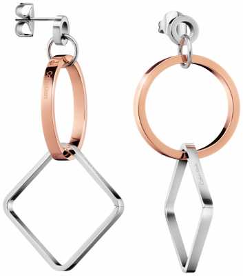 Calvin Klein Wonder Two Tone Earrings KJ4VPE200100 Calvin Klein Wonder Two Tone Earrings KJ4VPE200100