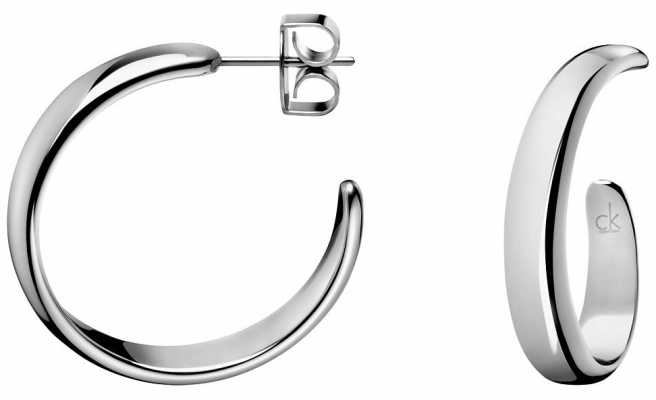Calvin Klein Embrace Stainless Steel Earrings KJ2KME000100 Calvin Klein Embrace Stainless Steel Earrings KJ2KME000100