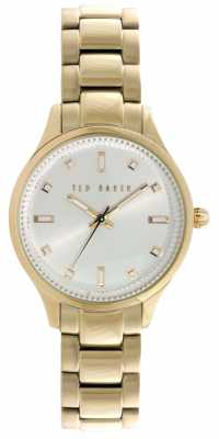 Ted Baker Womens Gold PVD Plated Silver Dial TE10025273 Ted Baker Womens Gold PVD Plated Silver Dial TE10025273