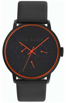 Ted Baker Mens Black Leather Strap Black Dial TE10029566 Ted Baker Mens Black Leather Strap Black Dial TE10029566