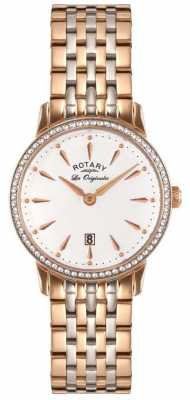 Rotary Womens Les Originales Two Tone White Dial LB90057/06 Rotary Womens Les Originales Two Tone White Dial LB90057/06