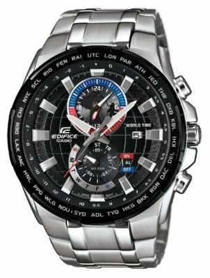 Casio Mens Edifice Stainless Steel Chronograph EFR-550D-1AVUEF Casio Mens Edifice Stainless Steel Chronograph EFR-550D-1AVUEF
