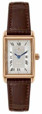 Dreyfuss Womens 1974 Brown Leather Strap Silver Dial DLS00143/06 Dreyfuss Womens 1974 Brown Leather Strap Silver Dial DLS00143/06