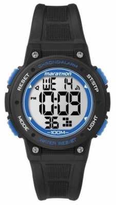 Timex Marathon Digital Black/blue TW5K848004E Timex Marathon Digital Black/blue TW5K848004E