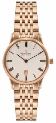 Dreyfuss Womens Rose Gold PVD Plated DLB00138/41 Dreyfuss Womens Rose Gold PVD Plated DLB00138/41