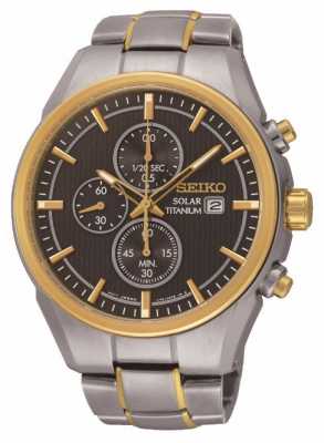 Seiko Gents Solar Powered Chronograph SSC392P9 Seiko Gents Solar Powered Chronograph SSC392P9