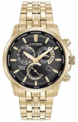 Citizen Gents Calibre 8700 Eco-Drive Gold Plated BL8142-50E Citizen Gents Calibre 8700 Eco-Drive Gold Plated BL8142-50E