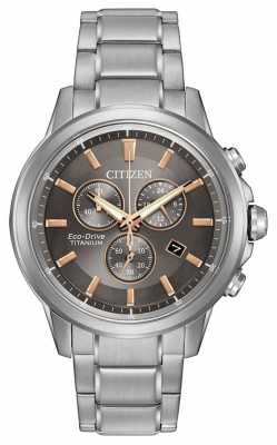 Citizen Eco-Drive Titanium Gents WR100 AT2340-56H Citizen Eco-Drive Titanium Gents WR100 AT2340-56H
