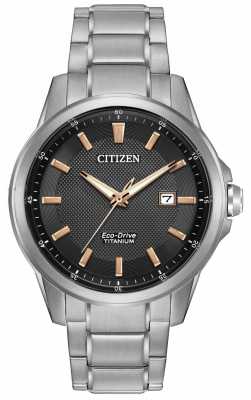 citizen titanium wr100 eco drive
