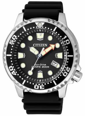 Citizen Eco-Drive Promaster Diver Black Rubber Strap BN0150-28E Citizen Eco-Drive Promaster Diver Black Rubber Strap BN0150-28E