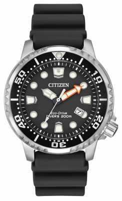 Citizen Eco-Drive Promaster Diver Black Rubber Strap BN0150-28E Citizen Eco-Drive Promaster Diver Black Rubber Strap BN0150-28E