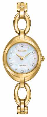 Citizen Ladies Eco-Drive Crystal Dial EX1432-51D Citizen Ladies Eco-Drive Crystal Dial EX1432-51D