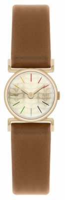 Orla Kiely Cecelia Brown Leather Strap OK2046 Orla Kiely Cecelia Brown Leather Strap OK2046