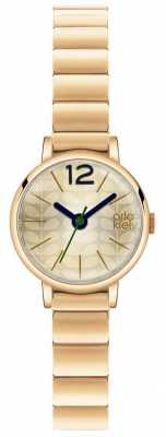 Orla Kiely Frankie Gold PVD Steel OK4018 Orla Kiely Frankie Gold PVD Steel OK4018