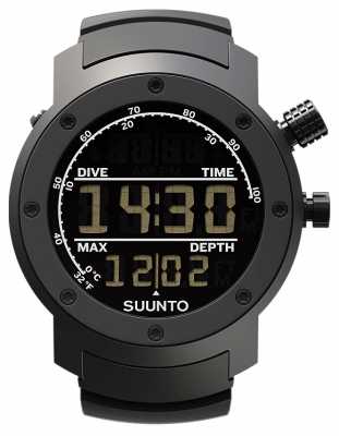 Suunto Elementum Aqua Black Rubber SS014528000 Suunto Elementum Aqua Black Rubber SS014528000