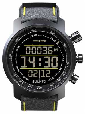 Suunto Elementum Terra Black/Yellow Leather SS019997000 Suunto Elementum Terra Black/Yellow Leather SS019997000