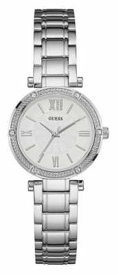 Guess Womens Park Ave South Stainless Steel W0767L1 Guess Womens Park Ave South Stainless Steel W0767L1