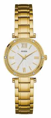 Guess Womens Park Ave South Gold PVD Plated W0767L2 Guess Womens Park Ave South Gold PVD Plated W0767L2